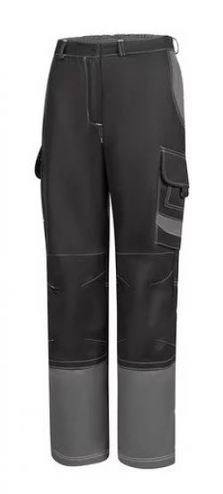 HB-Damen-Strlichtbogenschutz-Bundhose Kl.1, 4KA, 275 g/m, schwarz/ dunkelgrau